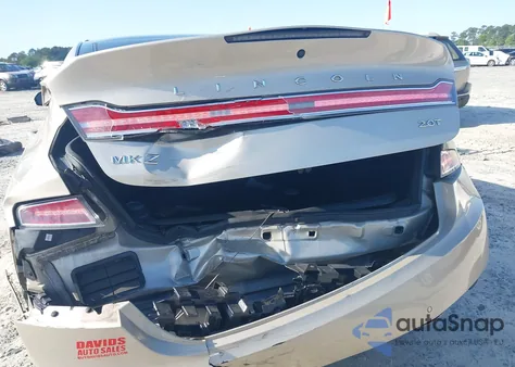 2017 Lincoln Mkz Select из США, поврежденный, VIN 3LN6L5C94HR664785